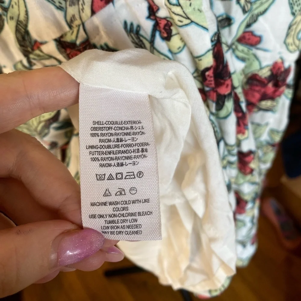 NWT Free People Neutral co mini dress